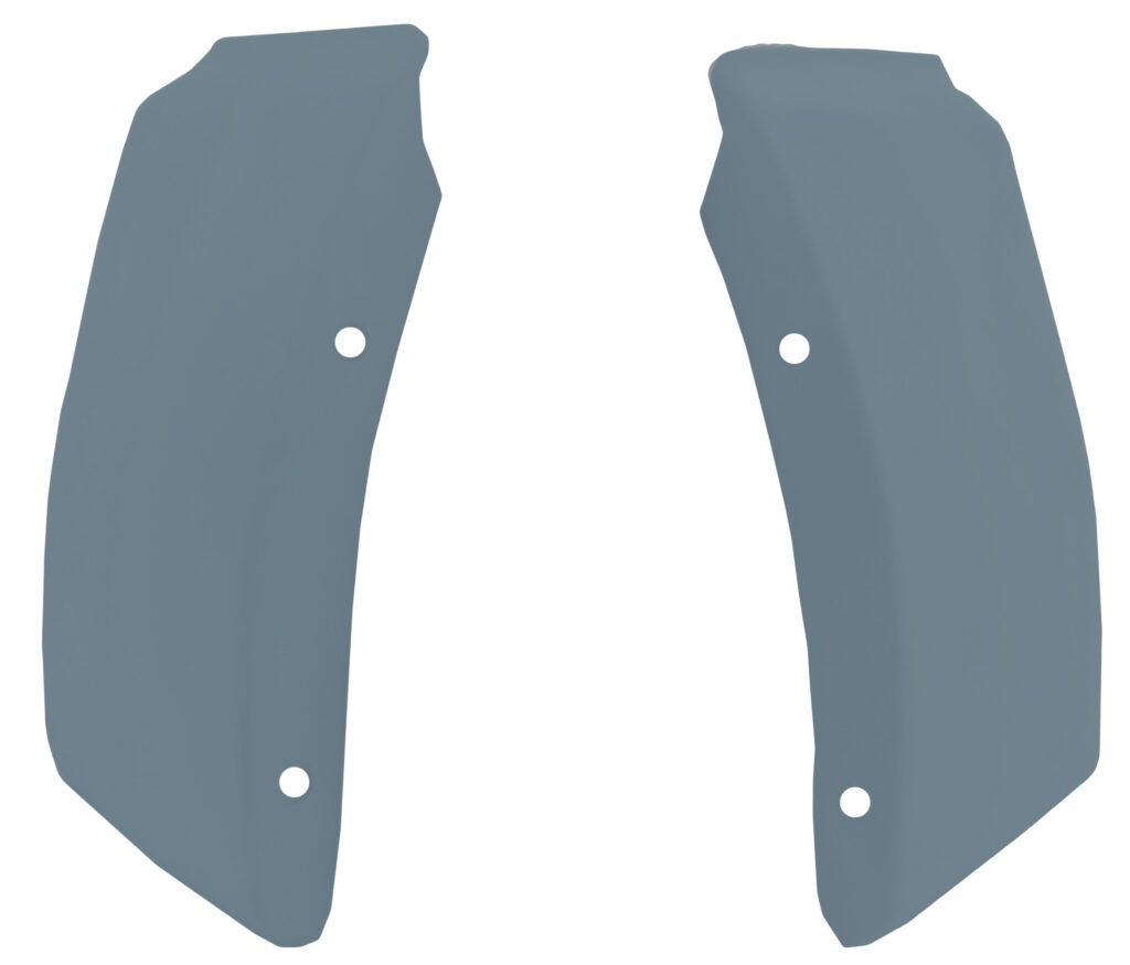 1986-1990 Oldsmobile 88/98 Rear Quarter Panel Filler Set Bumper Fillers ...